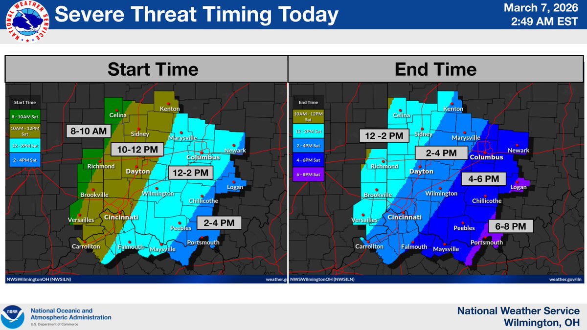 NWS Wilmington OH tweet media