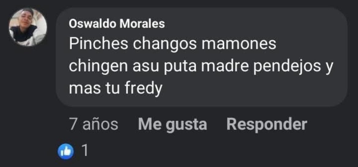 Oswaldo Morales tenía toda su boca llena de razón