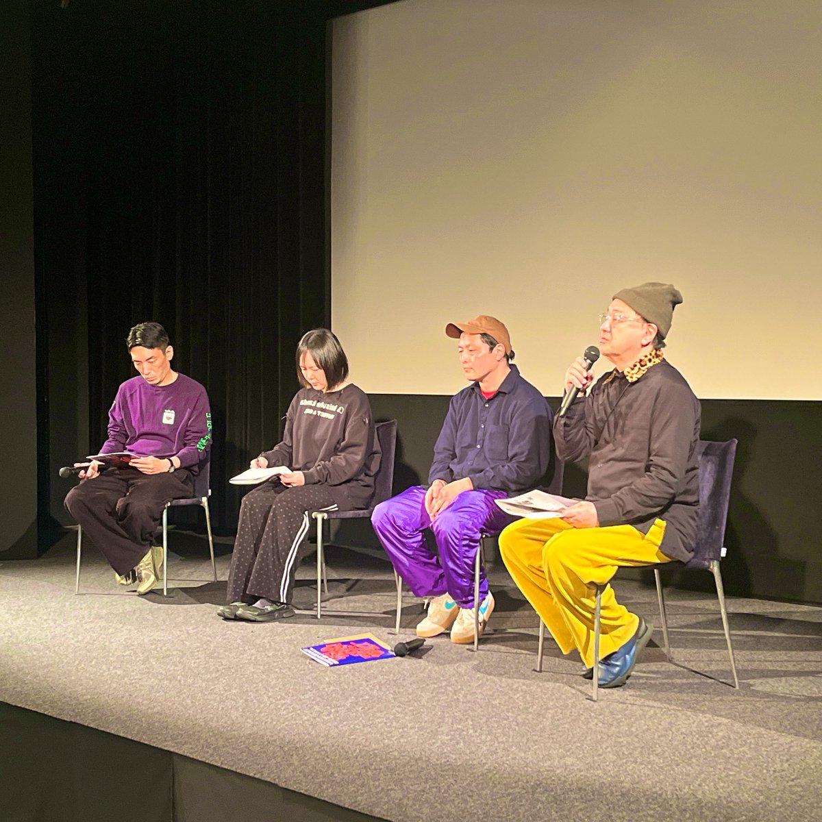 geidaiRAM's tweet photo. 上映プログラムが終了し、ラウンドテーブルが始まりました！
#VISIONSCIRCUIT #geidairam https://t.co/59aZnHh9Qz