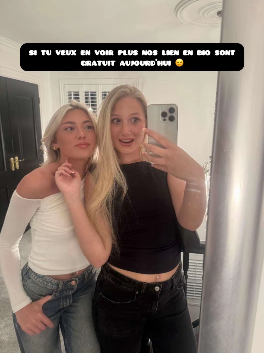 Les 2 soeurs 👯‍♀️ tweet media