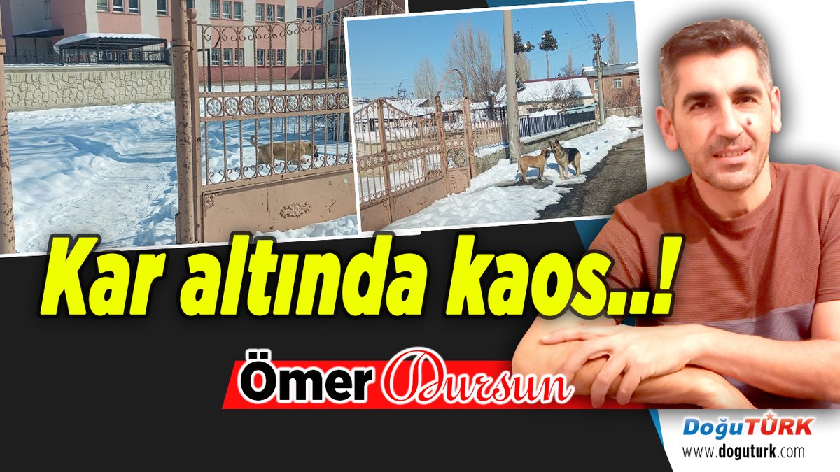 Kar altında kaos..! 
doguturk.com/kar-altinda-ka… 
#erzurum #cumartesi #kar <a href="/omrdrsn25/">Ömer DURSUN</a>