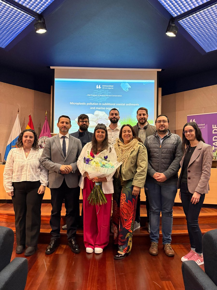 AchemGroup's tweet photo. New Doctor in the Group!! Congratulations Dr. Cristina Villanova Solano for you brillant presentation and defense!! Well deserved!! @13Criis https://t.co/8JyE2M0RDa