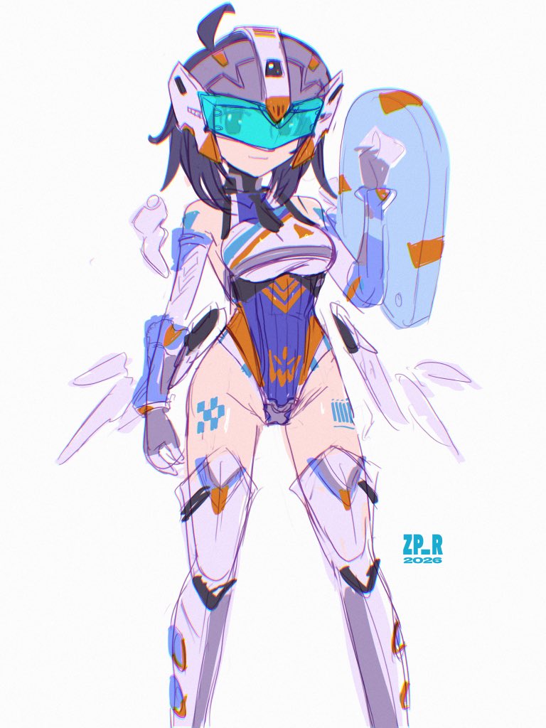 競泳水着デザインベースのファイティングスーツ イメージ稿 