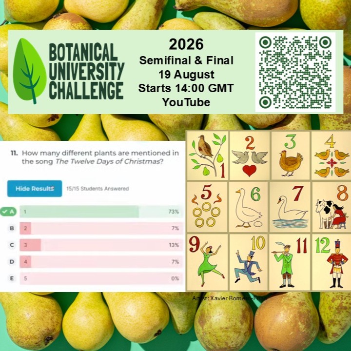 Botanical University Challenge tweet media