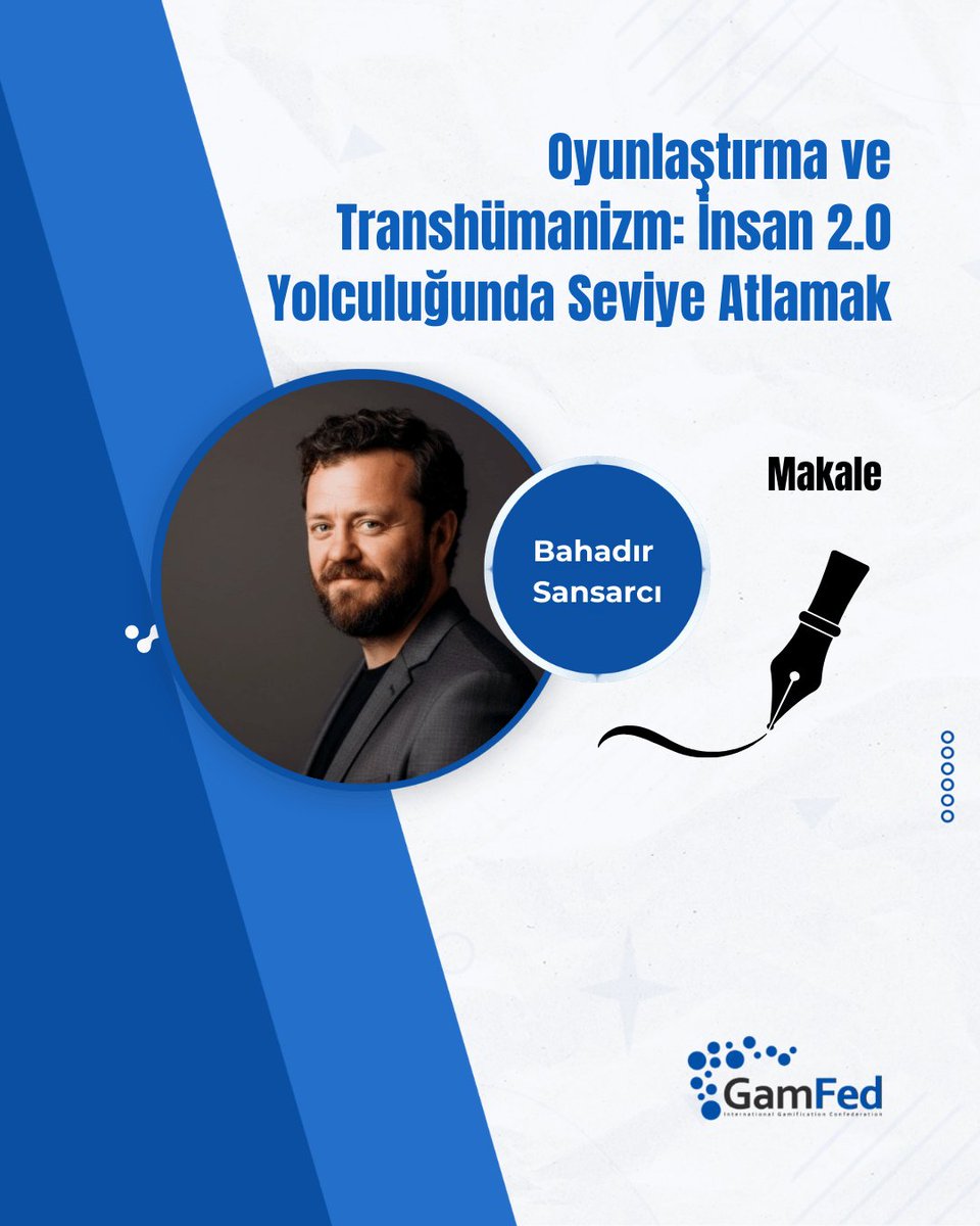 GamfedTurkiye's tweet image. Gamfed Türkiye Gönüllüsü Bahadır Sansarcı’nın “Oyunlaştırma ve Transhümanizm: İnsan 2.0 Yolculuğunda Seviye Atlamak” başlıklı yazısı oyunlastirma.co’da!🚀

🔗Bu ilgi çekici makalenin tamamını okumak için:👇

oyunlastirma.co/makale/gamfed-… 

#gamification #oyunlaştırma