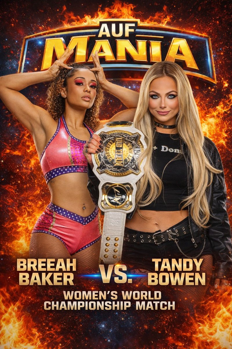 Another match is for the women's world championship <a href="/ShadesofDagger/">Tandy Bowen</a> defends the title against 2026 women's royal rumble winner <a href="/TheBreeahBaby/">Breeah Baker</a>
