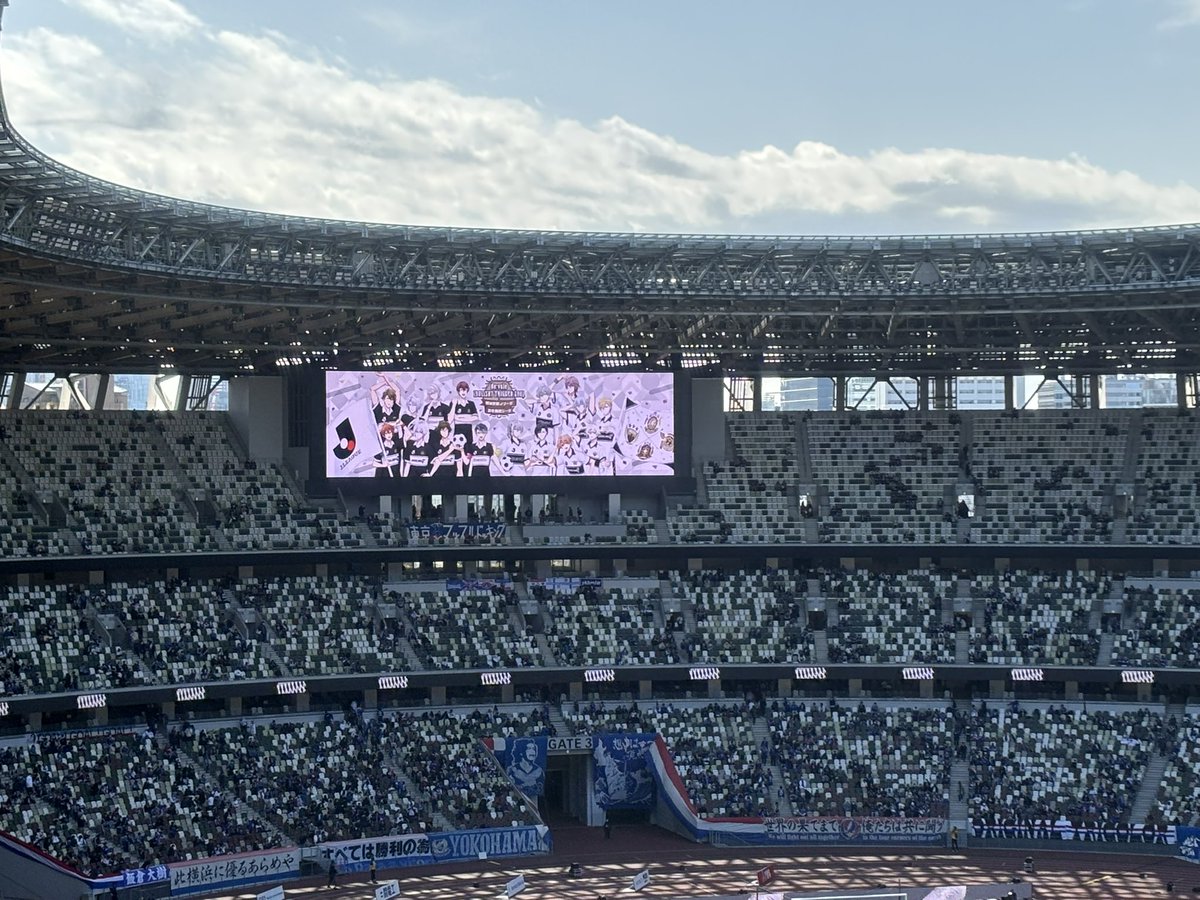 コラボをきっかけに初めてサッカー観戦しました！楽しかったー！FC東京