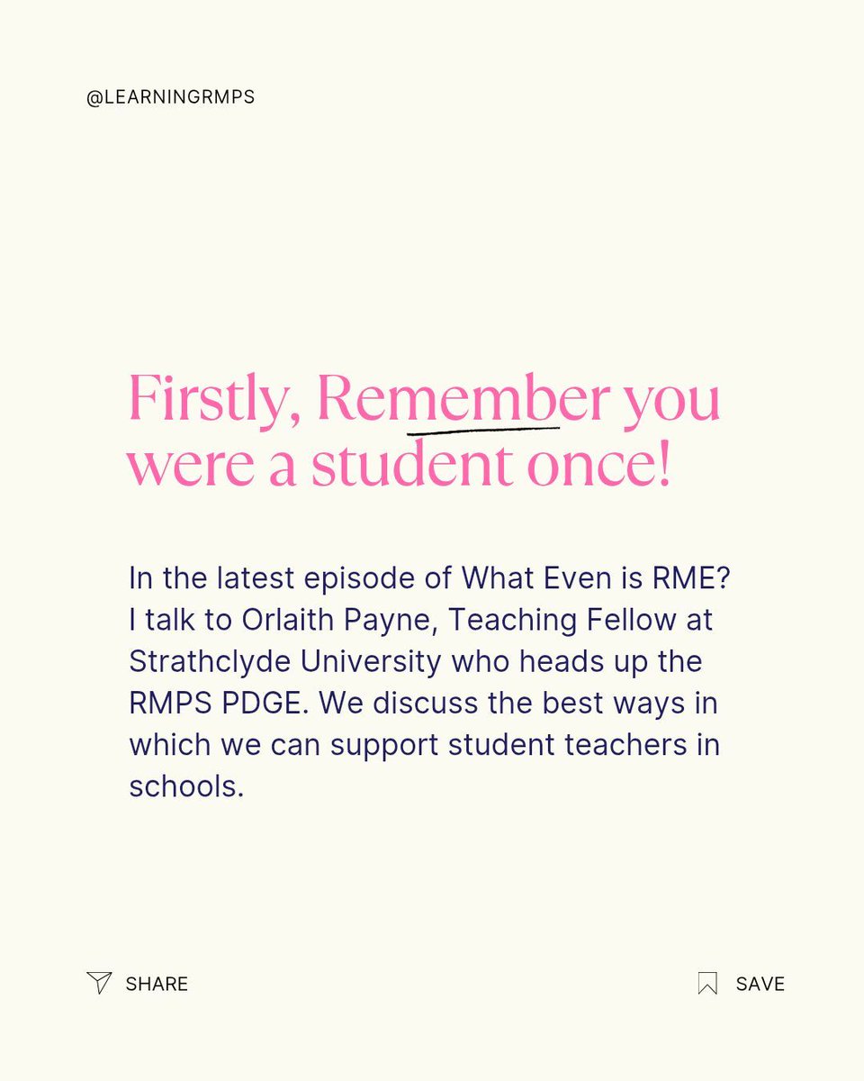 Mrs Whyte - RME/ RMPS tweet media