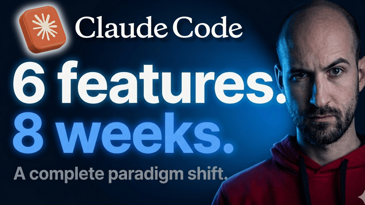 Leex279's tweet photo. @claude Code shipped 63 releases in 8 weeks.

Most devs missed 6 features that changed everything.

(+ I'm sharing a FREE Workshop Recording from @cole_medin 's community at the end — 100+ devs attended) 

UPLOADING THREAD
███▒▒▒▒▒▒▒▒▒ 25%
👇 Show more https://t.co/AWRjAJg5vx