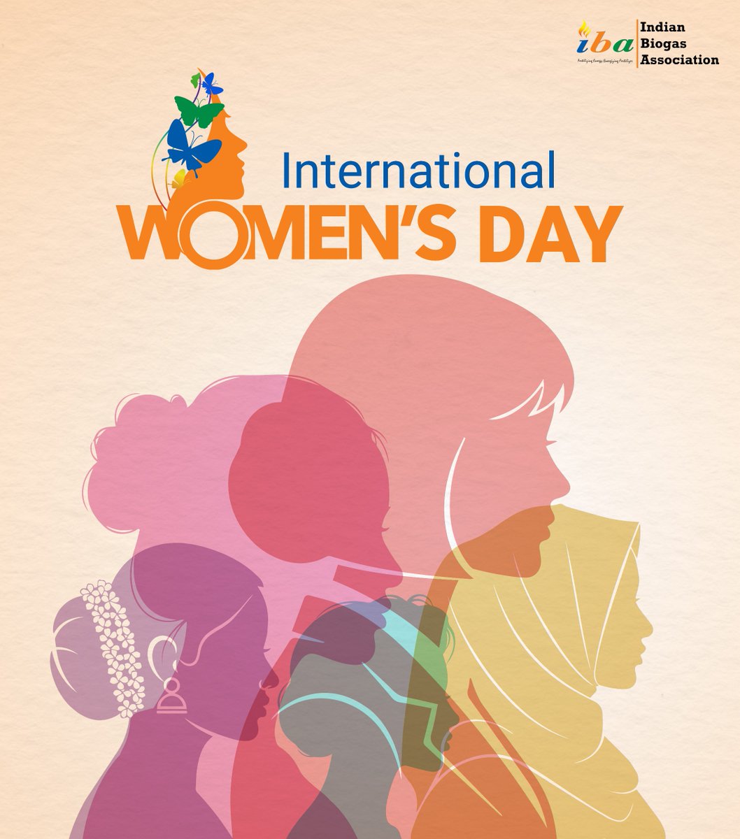biogasindia's tweet image. On this International Women’s Day, we celebrate the incredible contributions of women who inspire change, drive progress, and shape a better future for all.

#bioenergy #biogas #biomass #biofuel #biofertilizer #biogasplant #renewableenergy #biodegradable #feedstock #greenenergy