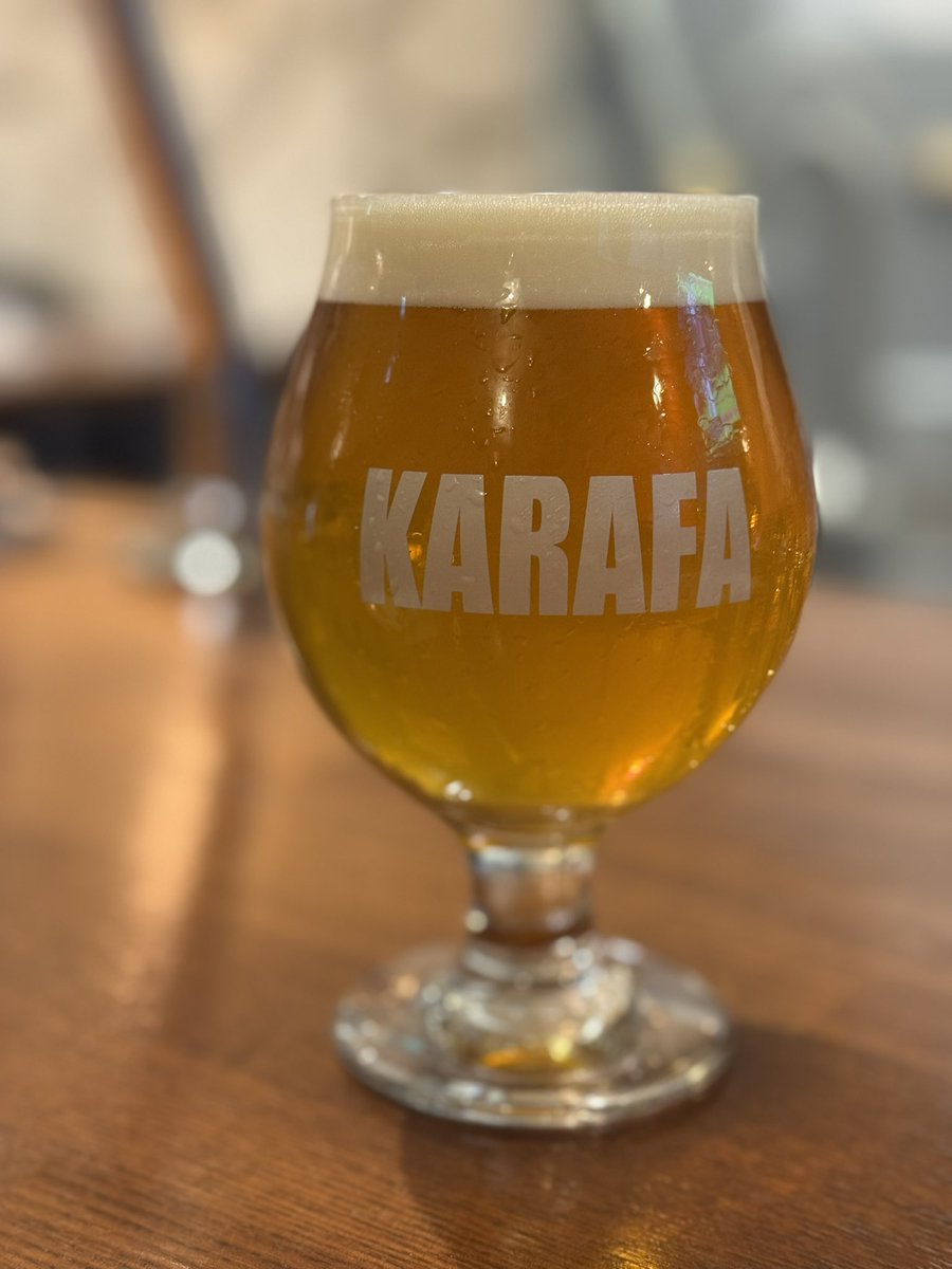 Jun_No13's tweet photo. 「間借りSWAN」さんが混んでいたので気になっていた「KARAFA」さんに初訪🍻
#クラフトビール 
#KARAFA 
#HinoBrewing 
#ガモウヘルス 
#KunitachiBrewing 
#やみあかり https://t.co/69o6QjmE6V