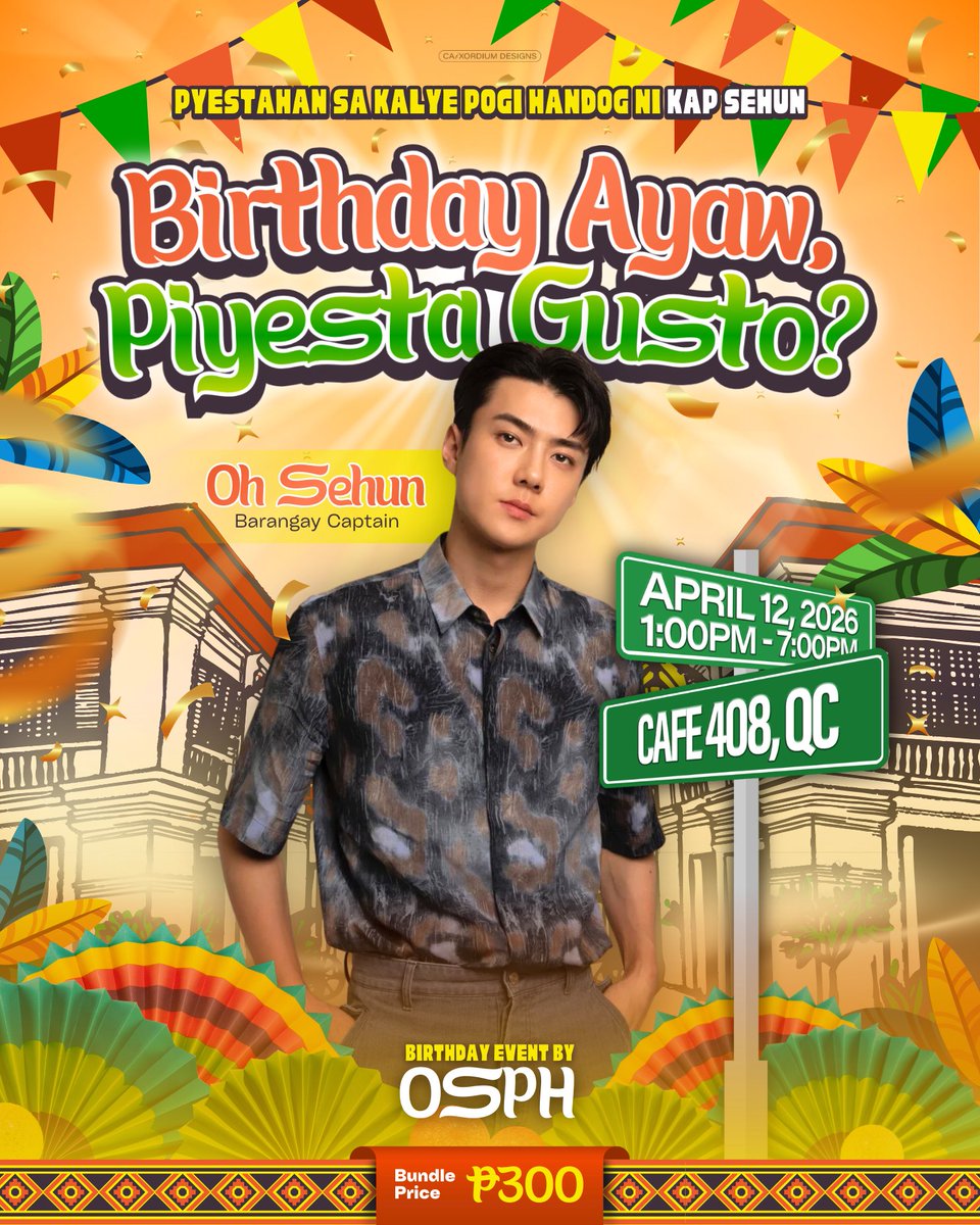 Oh Sehun Philippines tweet media