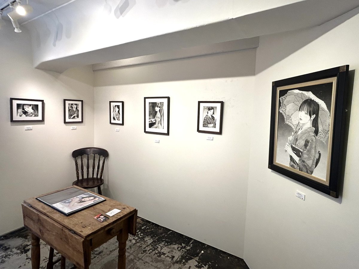 近藤弓唯香個展『墨痕淋漓』、先程無事
終了いたしました！
会場にお越しいただいた皆様、作品をお迎えいただいた方々、誠にありがとうございました！✨

次回は5月9日(土)から開催の京都のジェイ・スピリットギャラリー様での個展になります！よろしくお願いいたします🌸