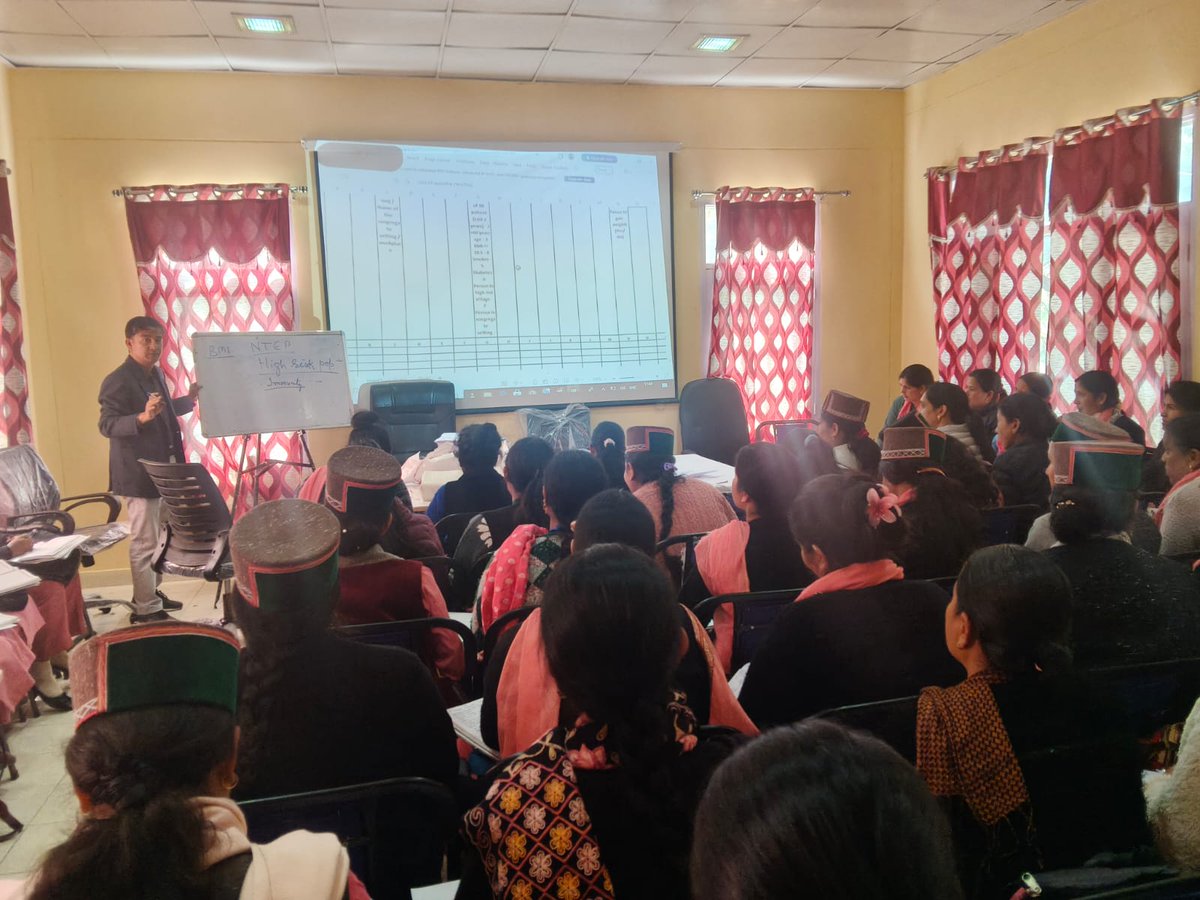 TB Mukt Bharat - Kinnaur Himachal tweet media