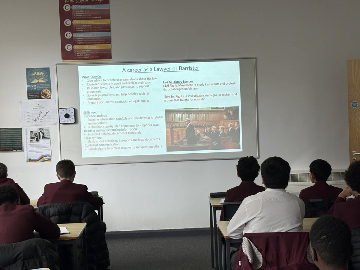 History at St Cuthbert's High School tweet media