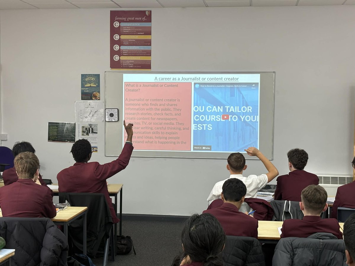 History at St Cuthbert's High School tweet media