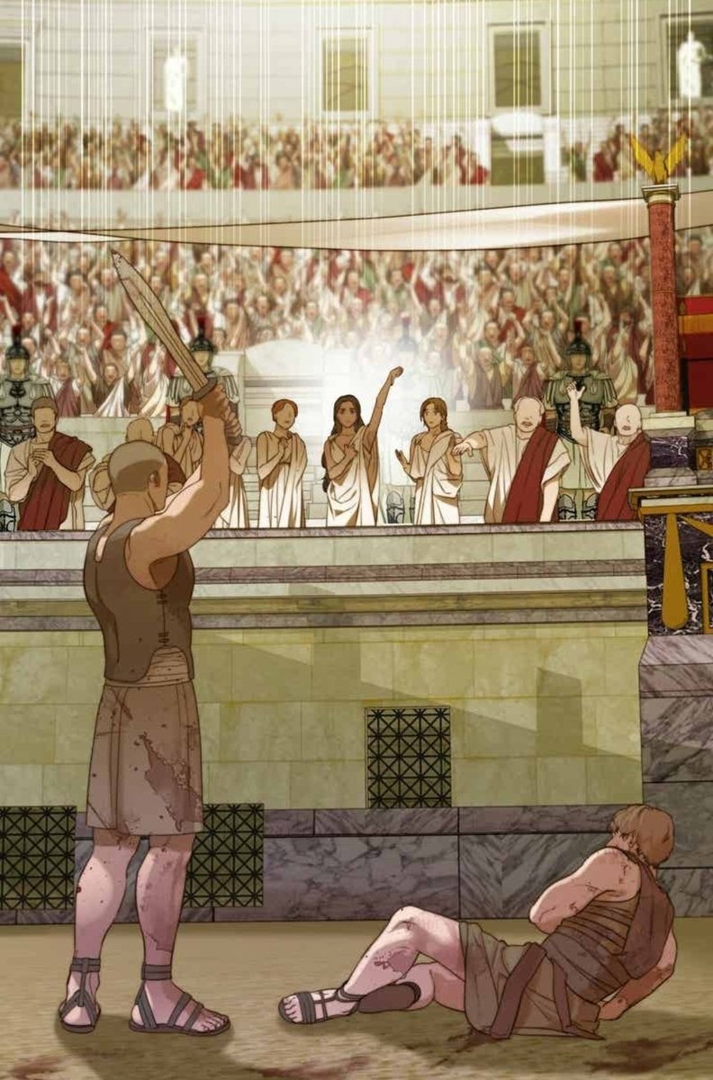 bandanadiashton's tweet photo. A manhwa taking place during the Roman empire?!?! Sign me in! https://t.co/paMmVTeasy
