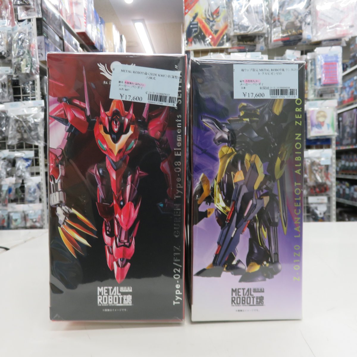 買取品】 METAL ROBOT魂 ランスロット・アルビオンゼロ 紅蓮聖天八極式