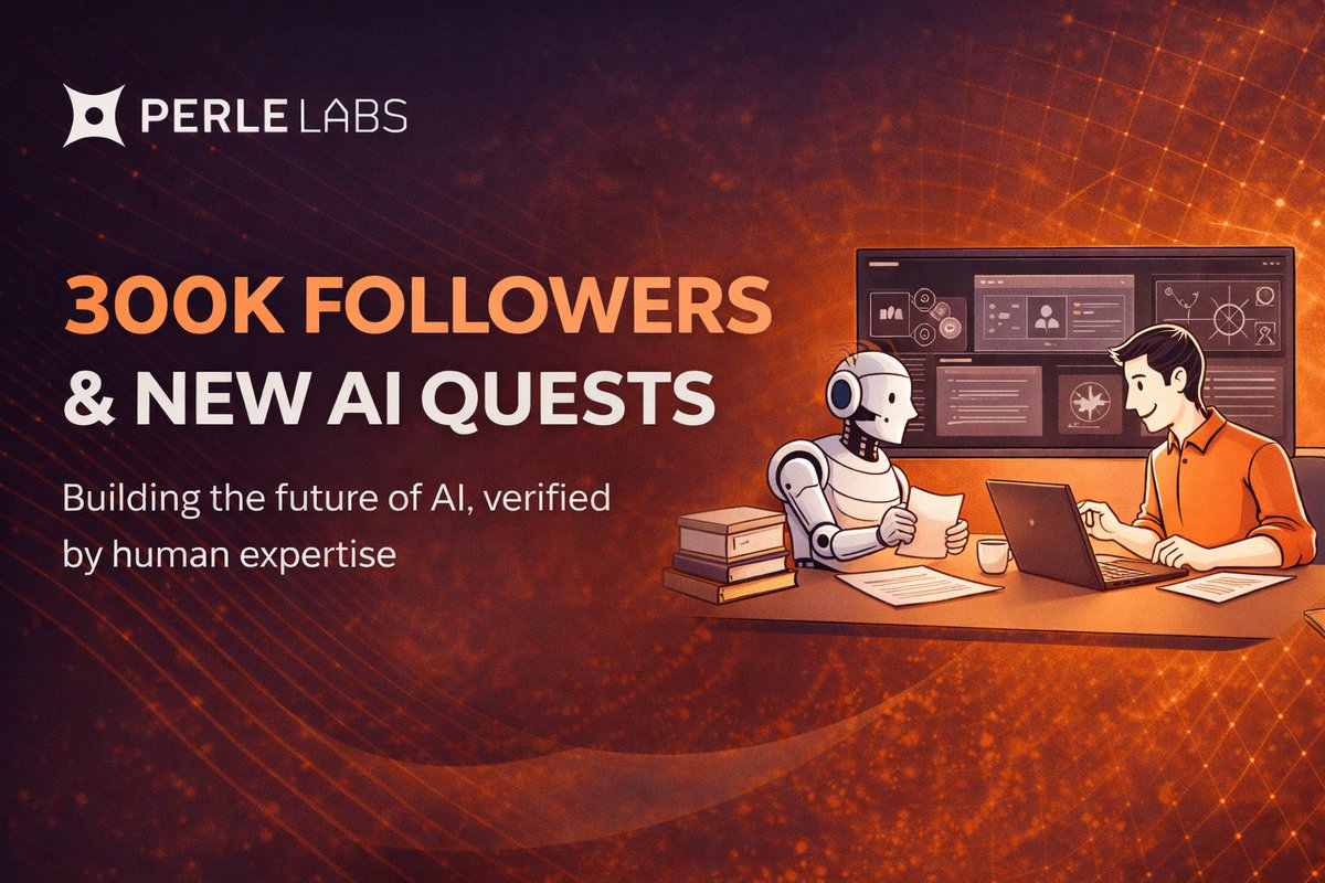 Klauss6139's tweet photo. After reading The AI Loop #17 from @PerleLabs I had to break down what's actually happening in the AI world right now because this week was genuinely packed & a lot of it connects back to something most people in the space still aren't paying enough attention to.

OpenAI just closed the biggest private funding round in history at $110 billion which tells you everything about how serious & expensive the race to build AI infrastructure has become & that's not a small signal, that's the industry putting its money where its mouth is at a scale nobody has seen before.

At the same time researchers just published findings on an AI system that can spot breast cancer risk up to four years before it actually shows up, even when standard tests are coming back completely clean & that's the kind of real world impact that reminds you why getting AI right actually matters beyond just the tech hype.

Meanwhile over in China, DeepSeek V4 is gearing up to launch a trillion-parameter multimodal model that looks like it could genuinely go toe to toe with the most advanced systems currently out there & that's a big deal for how competitive this space is getting globally.

Here's the thread that connects all of it though & it's the part people keep skipping over which is that  every single one of these breakthroughs lives or dies based on the quality of the data behind it & that's exactly the problem @PerleLabs is focused on solving by building a human-verified data layer where contributors review datasets, evaluate outputs & complete real tasks like legal clause conflict detection with everything logged onchain so quality is actually measurable & provable.

Bigger models are cool but trusted intelligence built on verified human knowledge is what actually moves the needle.

in simple terms:

better human signals → better datasets → better AI.

It's also worth noting that @PerleLabs just hit 300K followers on X & when you consider they were sitting at around 200K at the start of February that's a genuinely impressive jump in a pretty short window of time & it says a lot about how much attention is shifting toward what they're building.

The community growth isn't just a vanity number either because the platform has been actively rolling out real tasks that are doing meaningful work like the Multi-Issue Clause Conflict Detection quest which is literally training AI to reason through complicated legal clauses & figure out how they interact with each other rather than just reading them one at a time in isolation & that's a pretty sophisticated type of task when you think about what it's actually teaching the model to do.

The Human CAPTCHA challenge also wrapped up recently & participants who performed well got rewarded for their contributions which is exactly the kind of accountability & recognition that makes this platform different from just showing up & doing throwaway gig work that disappears into a system you never hear from again.

Big congrats to the @PerleLabs team honestly because the momentum building around human-verified AI infrastructure is real & the fact that a growing number of people are paying attention & actively participating shows that the idea of grounding AI intelligence in verified human knowledge is resonating way beyond just the crypto or tech crowd.