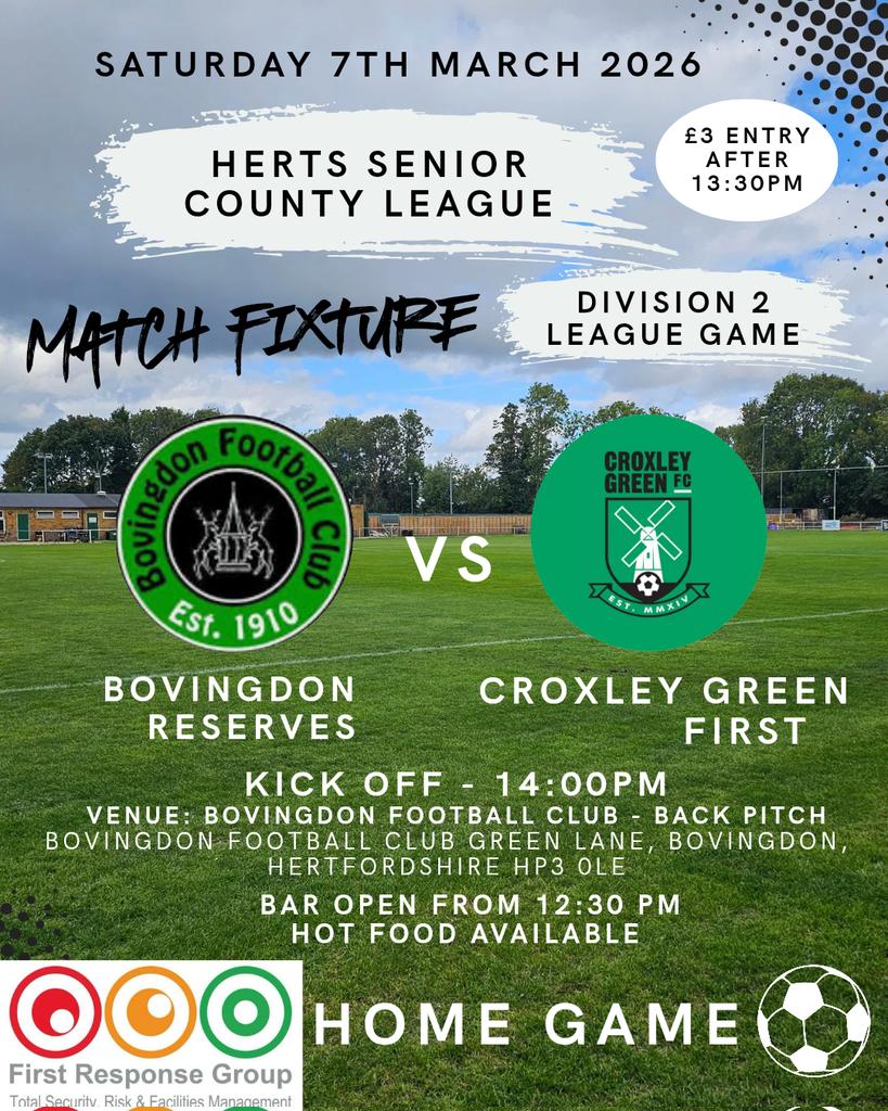 Bovingdon Reserves tweet media