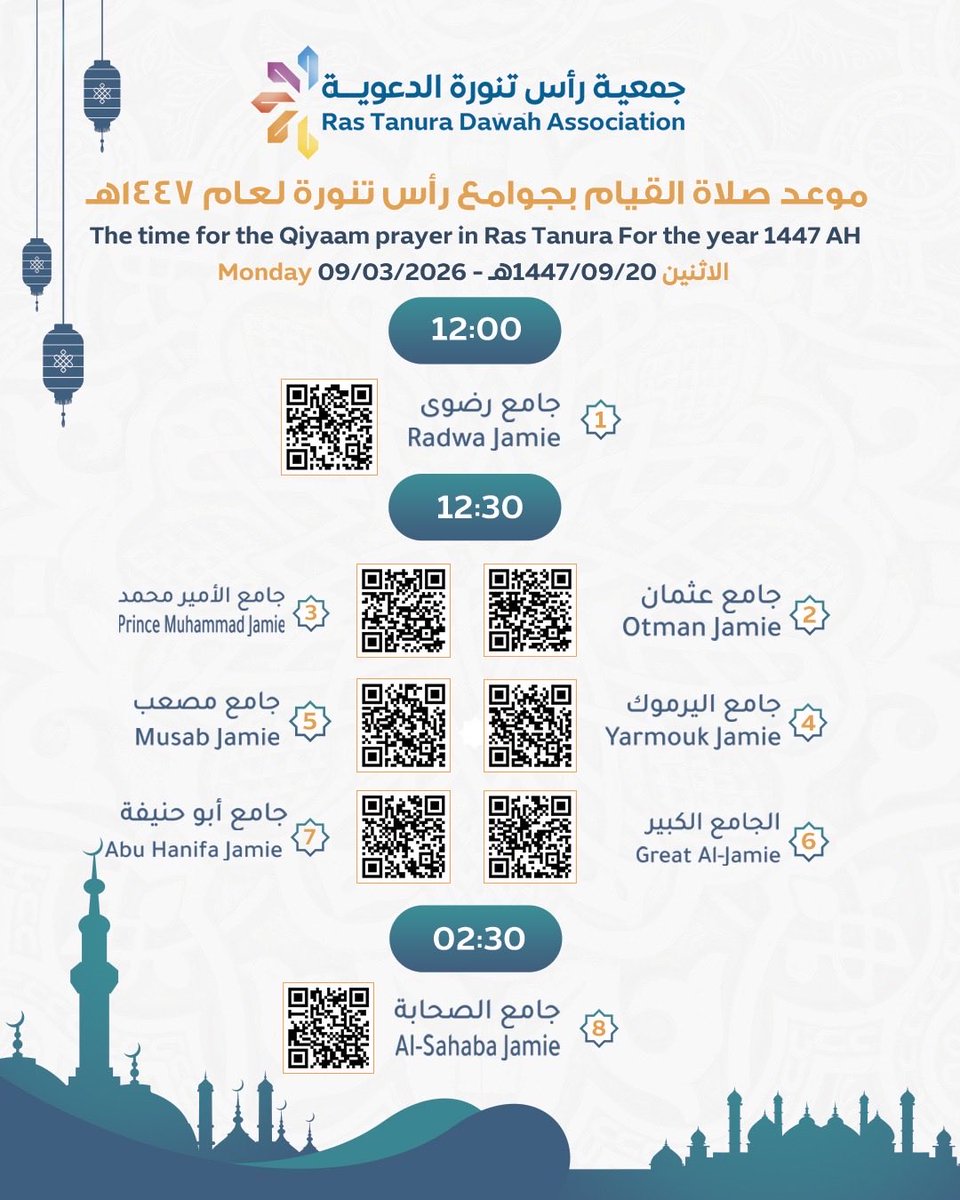 #جمعية_رأس_تنورة_الدعوية tweet media