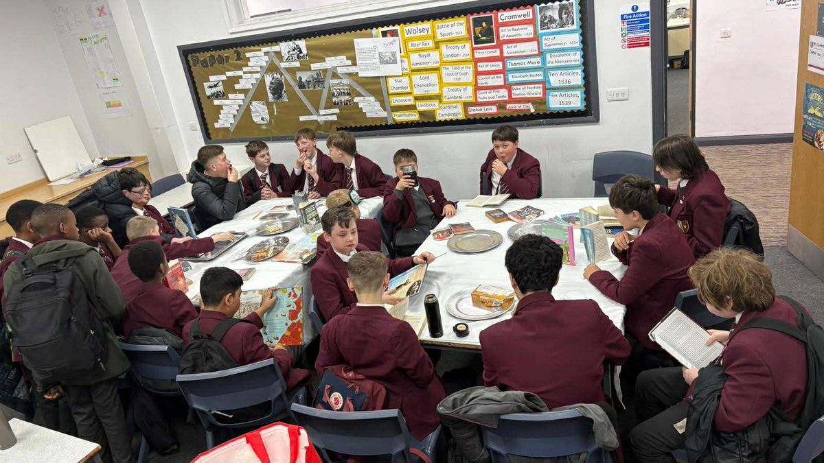 History at St Cuthbert's High School tweet media