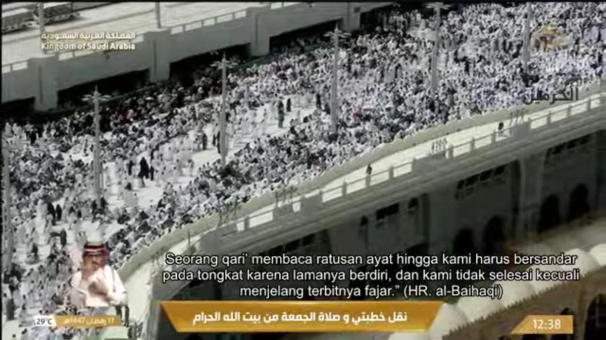 abdulaziso's tweet photo. #Itikaf 10 Malam Terakhir dan #LailatulQadr #Ramadhan1447H 
pada Khutbah Jumat, Sheikh Yasir Al-Dawsary, 
17 Ramadhan 1447H/6 Maret 2026M

@HaramainInfo 
@Emam_moathen 
@theholymosques https://t.co/F5AlvxaBdb