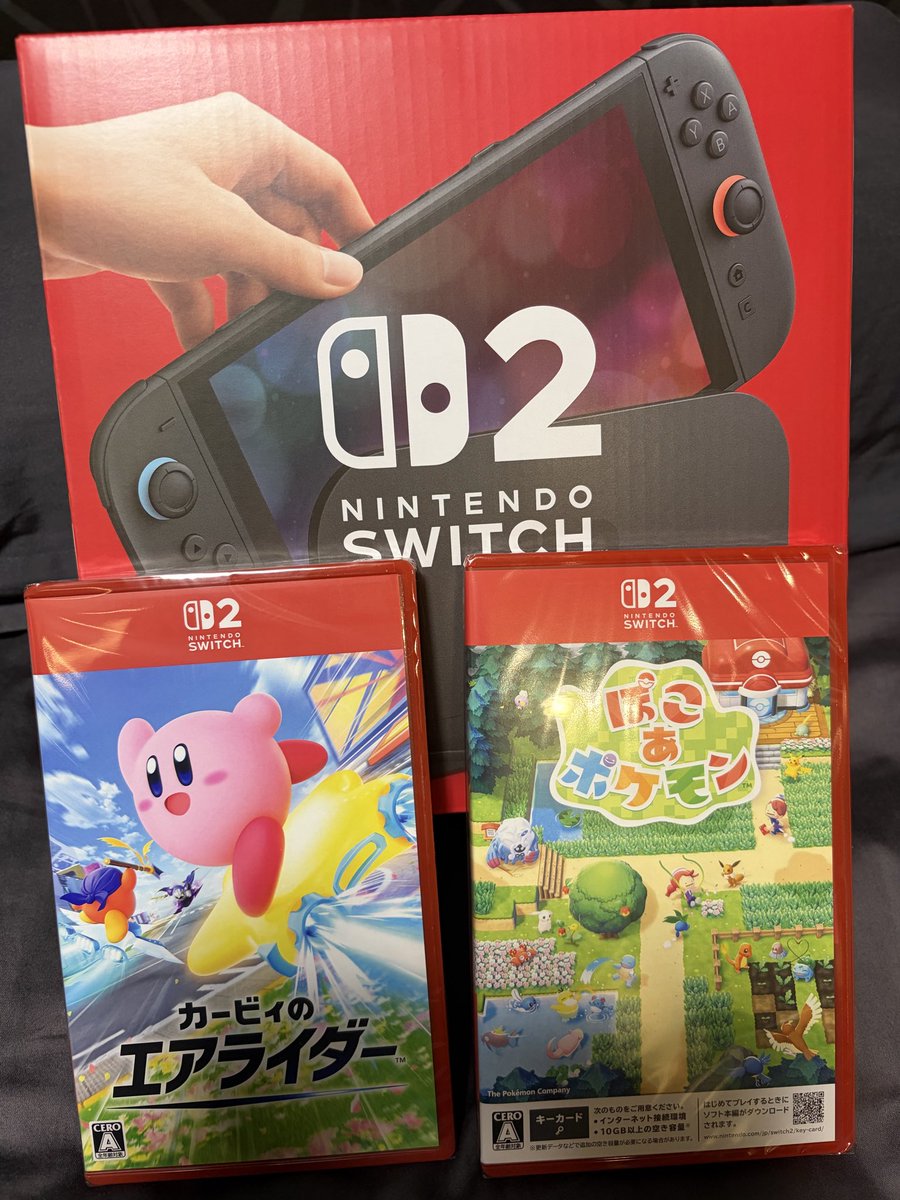 kaicho27's tweet photo. Switch2買った https://t.co/ln4i30vZne