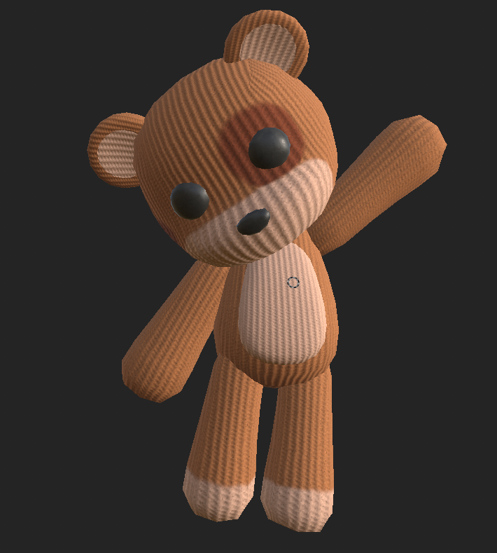 gearlock80's tweet photo. just a tiny guy. 

#Restitched #gamedev #blender https://t.co/s0uzRU3urt