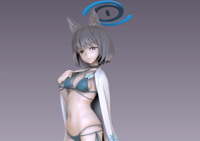 #zbrush #ブルーアーカイブ
