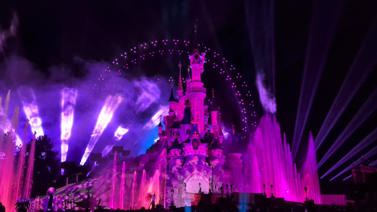 Disneyland Paris announced "Disney Tales of Magic" updates. Starting April 1, drones will be removed from the show. From May 4–Sept, Sleeping Beauty Castle bridge refurbishment will pause fountain effects; however, new pyrotechnic sequences will be added during this period. #DLP