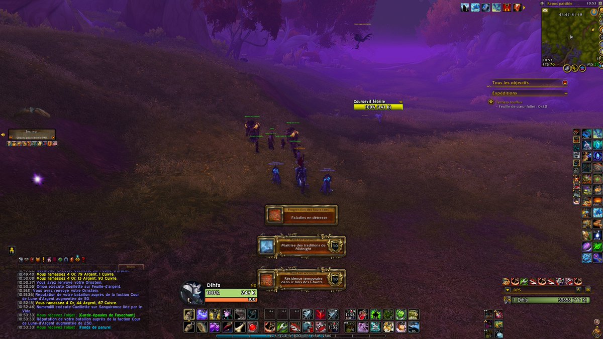 DihfsVHS's tweet photo. Maître des traditions de Midnight dans la poche sur @Warcraft_FR ! (c'est pas grâce à @AlmanaxWinch ...) https://t.co/nGVI1E2LLp