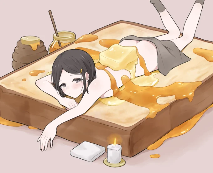 ハニーバタートースト (ラベルつけておきます)