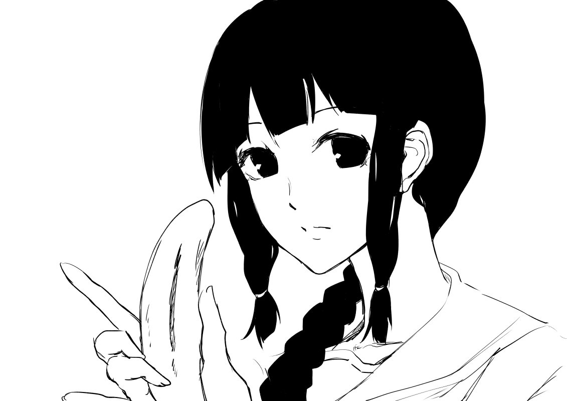 バナナを構える北上さま 