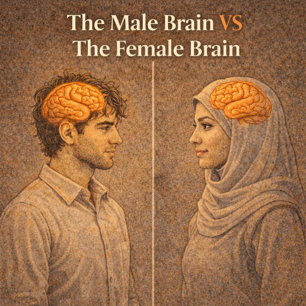 InspiroQuest's tweet photo. The Male Brain VS The Female Brain

// Thread // https://t.co/DbxZmLIfLc