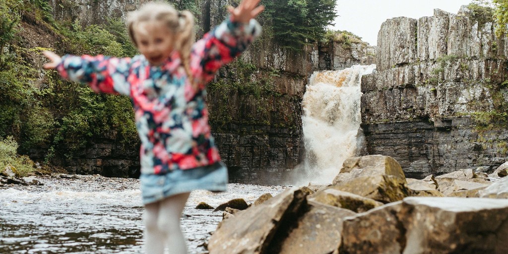 High Force Hotel and Waterfall tweet media