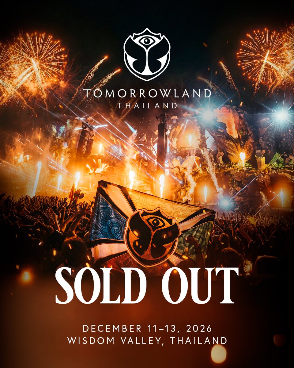 Tomorrowland Thailand tweet media