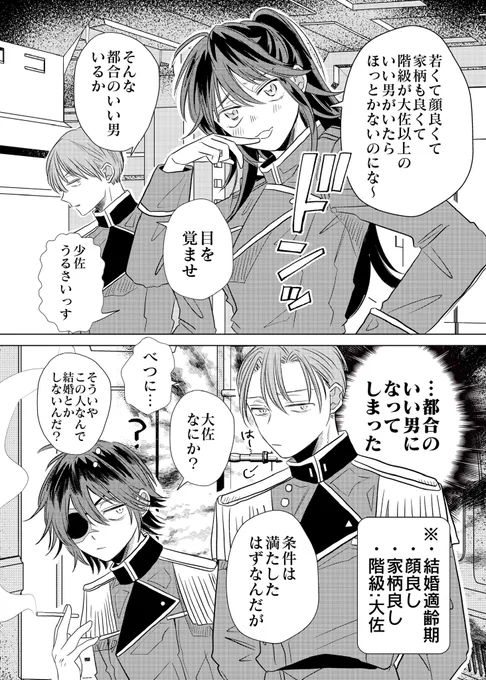 逆転した上官と部下(1/2)
#架空軍の上官と部下 