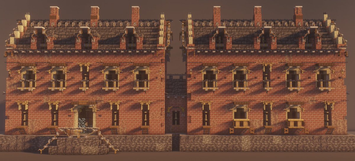 Meni~【@マイクラ建築】 tweet media