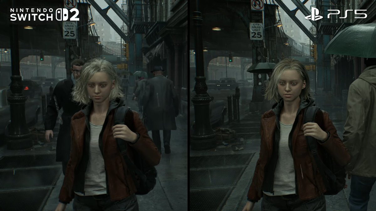 Xeno_______'s tweet photo. @fuckaroundgirl @QuinlanWils @SuperSisi @RaynarXL Not trying to insult any version, it's a fantastic game no matter which platform. But that does look like actual footage from PS5, and it matches what Digital Foundry showed. Her face does look weird in this particular area. (also happens on Switch 2)
https://t.co/hz1RR5sT1S https://t.co/n1mvI8o4aM