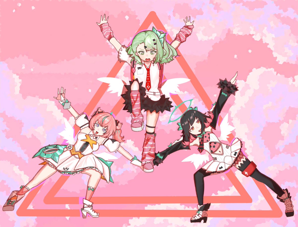 Sdlpaint's tweet photo. #ゼンゼロ📷 #zzzero📷 #妄想絵ンジェル
トライアングルZ! https://t.co/Ocx7RAFr6j