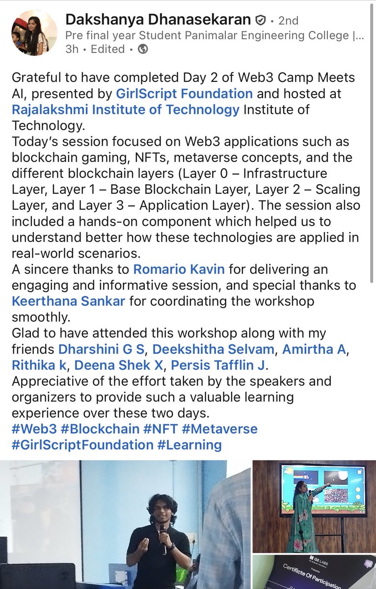 GS Labs (by GirlScript Foundation) tweet media