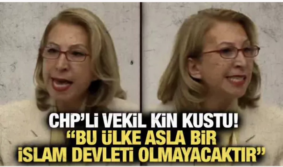 Bu ülke İslam devleti değildir...

Müslümanların devletidir. 

Ama asla epstein uşaklarının devleti olmayacaktır. Nokta 

Defolun bre zibidiler!!
