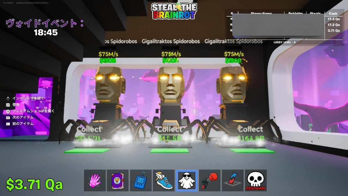 【配布企画】

デフォ蜘蛛3体配布します！
参加方法は⇓

※<a href="/sigure_Games43/">時雨煮食べたい</a> をフォロー
※いいね♥リポスト🔄
※YouTubeのチャンネル登録
※リプに参加希望

皆さん参加してね~！
#ブレインロット #ブレインロット配布 #ブレインロット配布企画 #フォートナイト #フォートナイトブレインロット