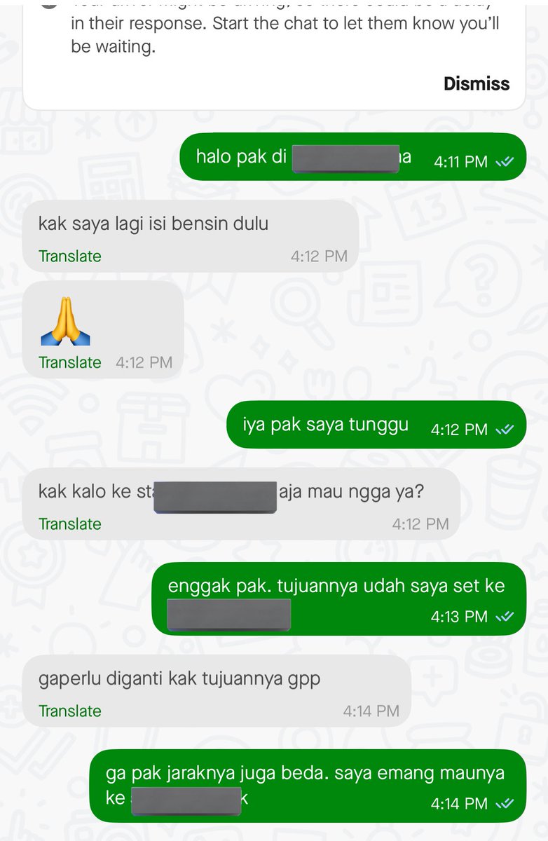 tukangyap's tweet photo. @Babatmentai @perogeremmer cs manja? wkwkkw then explain this? itu ss pertama, driver udah deket trs di cancel padahal gue udah di lokasi. ss kedua, gue suruh cancel karna dia lewat depan mata cuma gamau berenti &amp; end up gue fotoin mobilnya.

wasting time tau ga ngadepin orang begini. https://t.co/OVkhR5tIMm