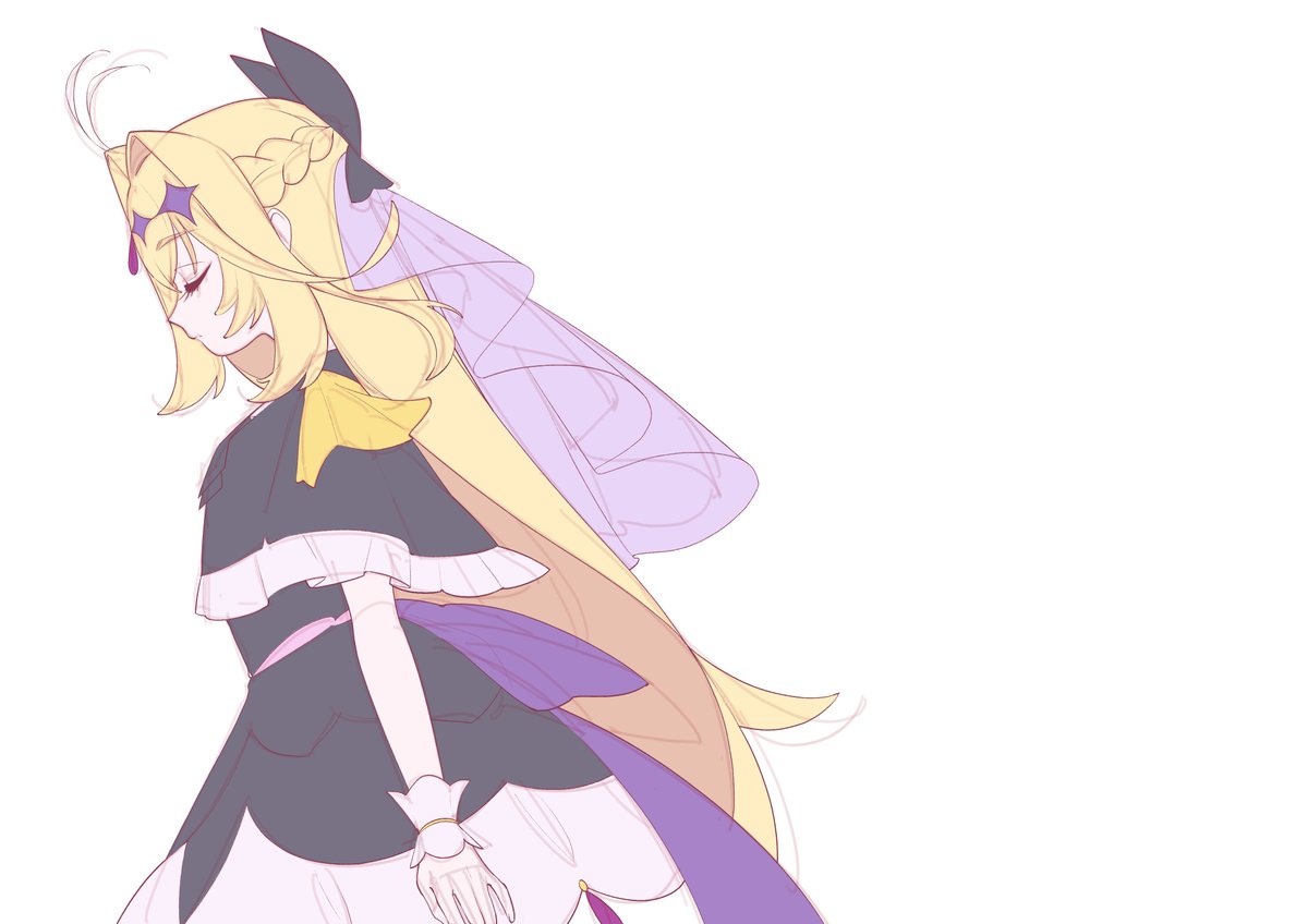 oinugng's tweet photo. wip #precure #たんプリ https://t.co/RNnI5HaudA