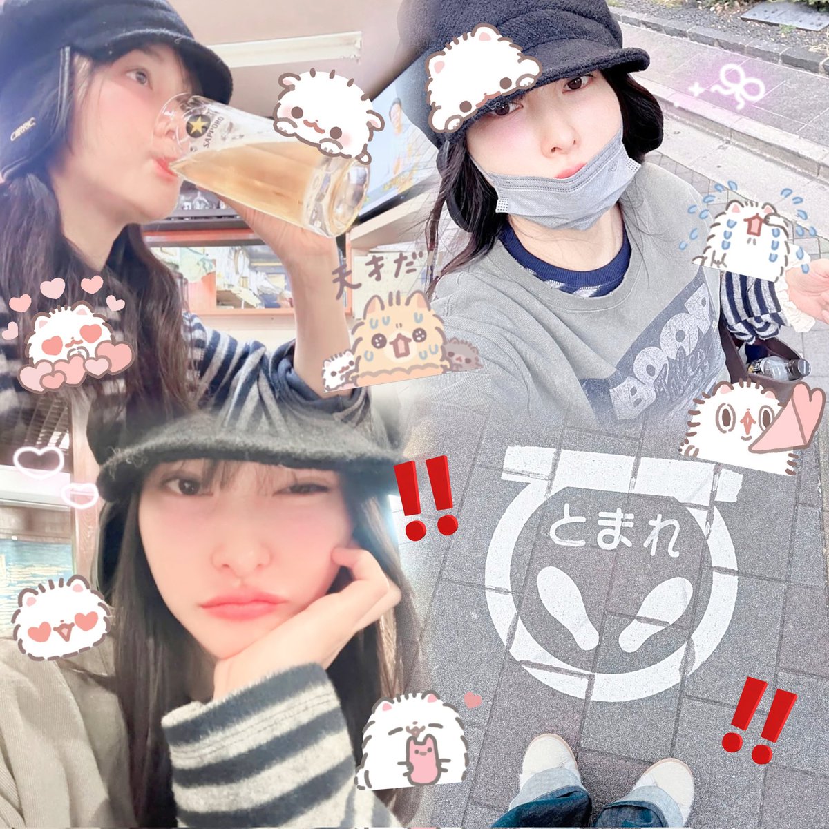 またまたお写真ありがとう🥹❤️❤️❤️
お帽子被ってるのかわいい🤩❤️❤️
とても似合ってる❤️❤️
キャスケットとかベレー帽とか被ってるの見たいなぁ😻😻
ビールも飲めたみたいで良かった😻
私のオンニへの大好きな気持ちが止まって欲しいです😭❤️❤️❤️
愛してます❤️
<a href="/gyuri88/">박규리</a> #아아악눈부셔박규리