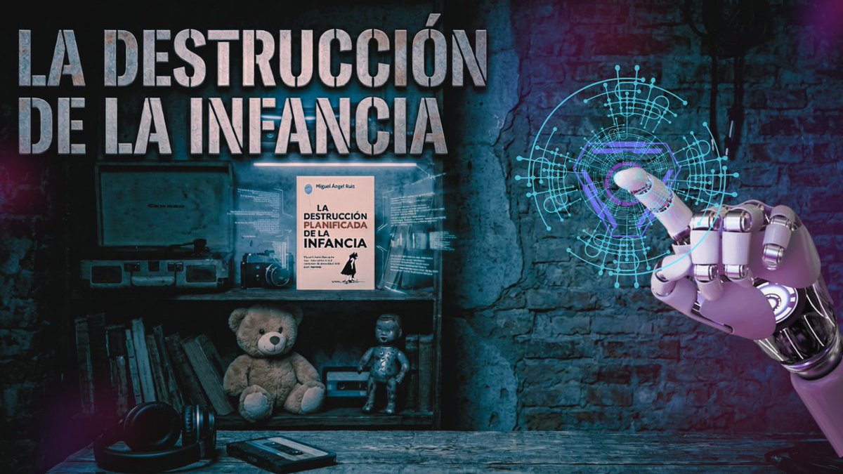 asoccapernaum's tweet photo. ¿Qué está pasando con la infancia? ¿Estamos ante una destrucción planificada?
En esta nueva entrevista del canal hablamos con Miguel Ángel Ruiz sobre por qué los niños ya no son como antes y qué intereses se ocultan detrás de este cambio.

#EntrevistasCapernaum #Infancia https://t.co/vliLNrInDr