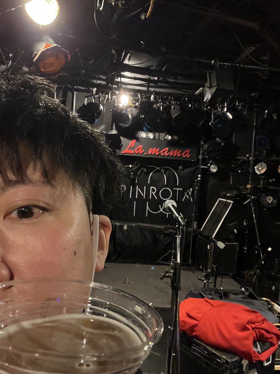 PINROTA しもんの誕生日 @ 渋谷 La.mama 
ありがとうございました！
珍しいセトリで楽しかったー！
泥酔！