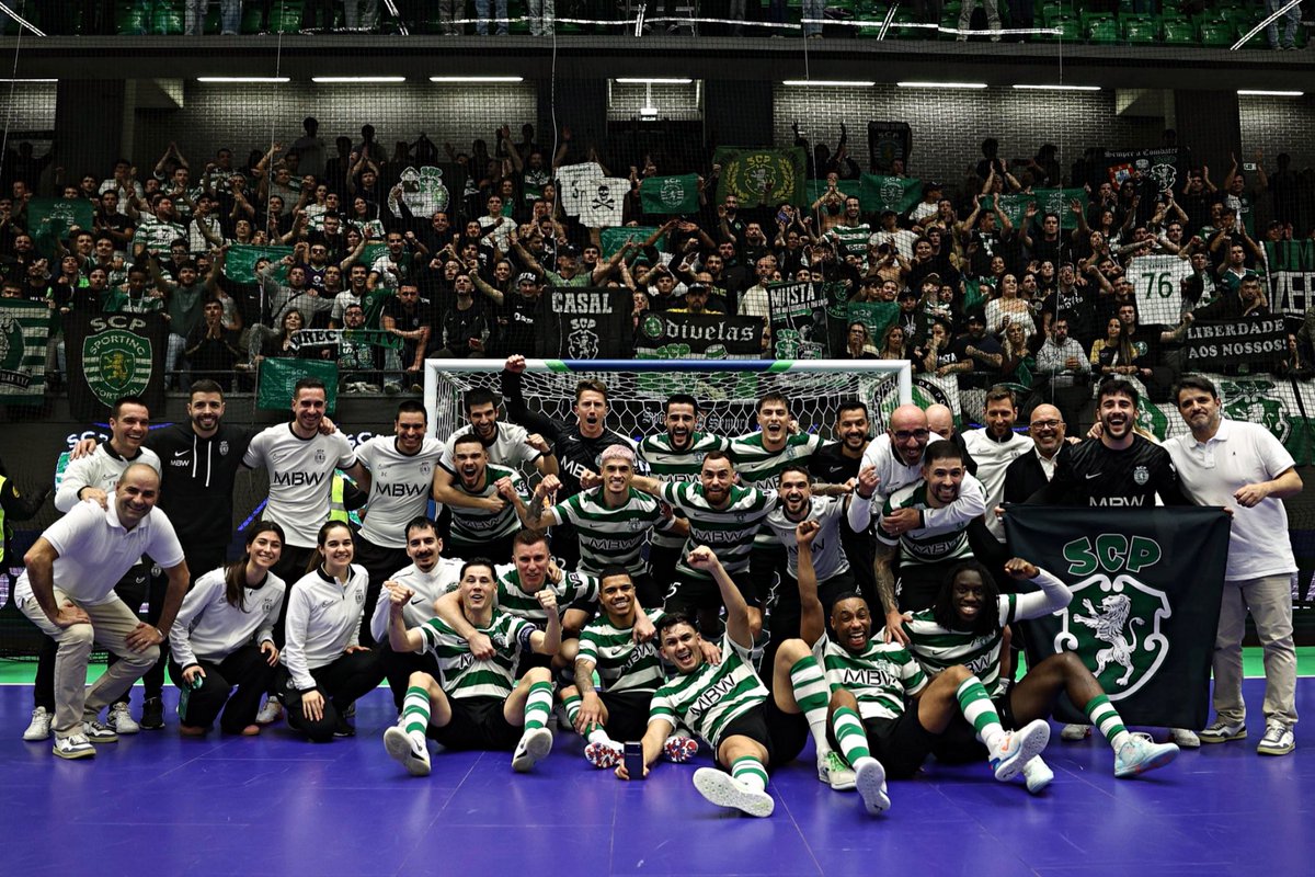 ✅ 2021 🏆 
✅ 2022
✅ 2023 
✅ 2024 
✅ 2025 
✅ 2026 

Sporting é a primeira equipa de sempre a ir 6 vezes consecutivas à final four da Champions League de futsal.